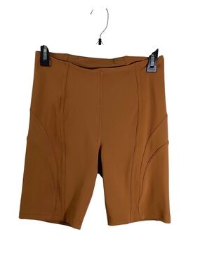 lululemon athletica Wunder Train Sculpting High-Rise Bike Shorts - Rust